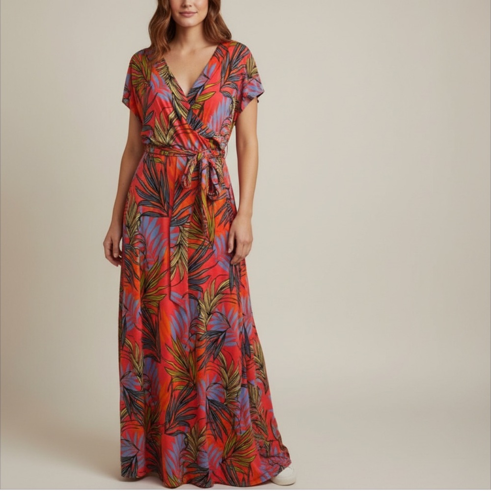 COCOMO floral maxi dress